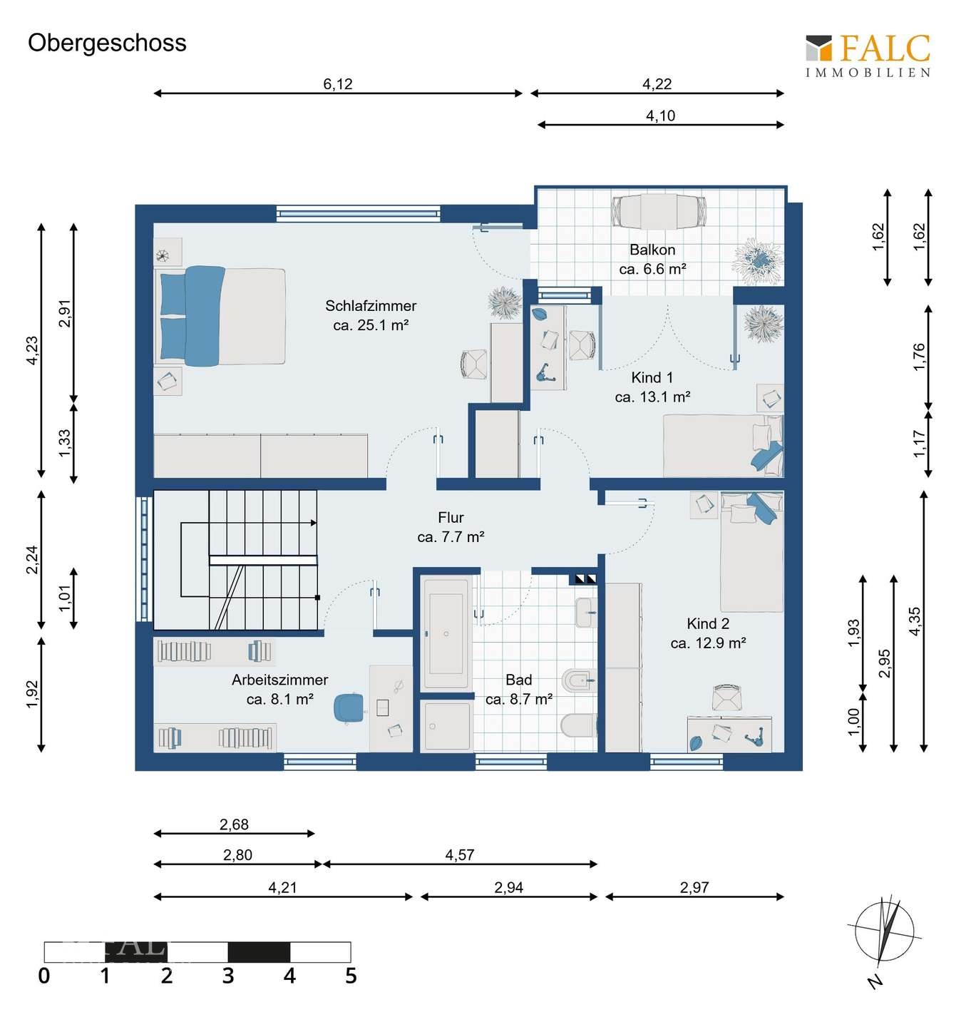 Grundriss Obergeschoss